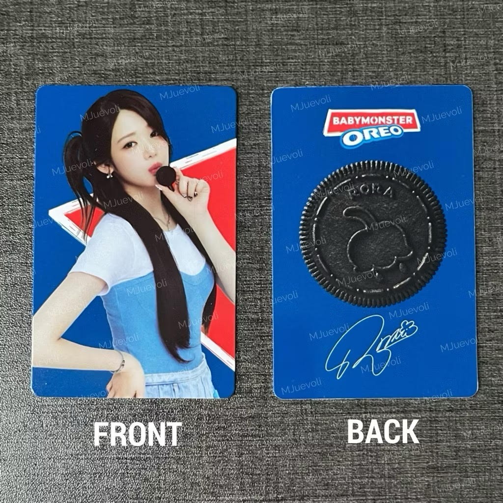 Babymonster X Oreo Official Photocard / Other Merchandise Brand