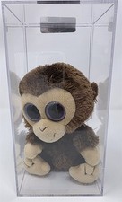 Ty Beanie Boo Coconut Monkey 1ª Generación Reino Unido MWMT 2009 Orejas Bronceadas Autenticadas