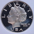 1 oz Silver Round/Medal 1999 Norfed American Liberty $10.00