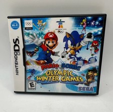 Mario & Sonic Olympic Winter Games (Nintendo DS, 2009) CIB