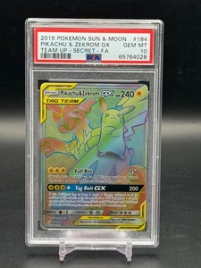 Pikachu and Zekrom GX Psa 10 | eBay