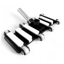  Professional-Grade Flexible Pool Vacuum Head - Extra-Wide, Weighted Design 