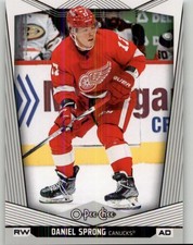 2024-25 O-Pee-Chee Daniel Sprong #316 Vancouver Canucks