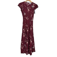 Reformation Gavin Dress Floral Print Wedding Brunch Party NWT XS 0 Taylor Swift