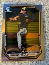 2026 Bowman Baseball Josh Knoth Chrome Prospects #BCP-113