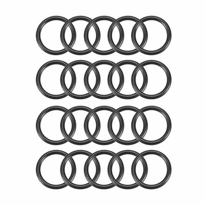 20 Pcs Industrial Flexible Rubber O Ring Seal Gasket 50mm x 5.7mm KD *lj