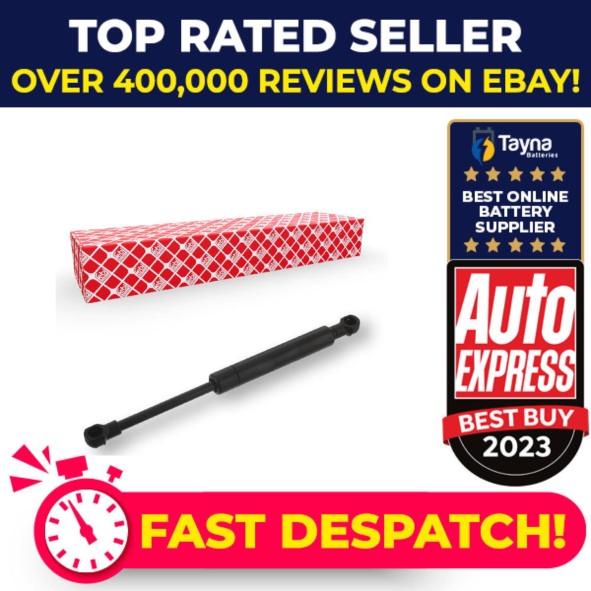 Boot Gas Strut 38452 Febi Spring Lift Tailgate Rear K05099676AA K05140762AA New