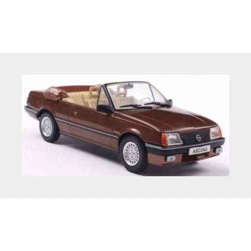 1:24 WHITEBOX Opel Ascona C Cabriolet Open 1985 Dark Brown WB124255 - Immagine 2 di 2