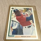 Upper Deck 1991 Michael Jordan #SP1 Short Print Baseball Card White Sox