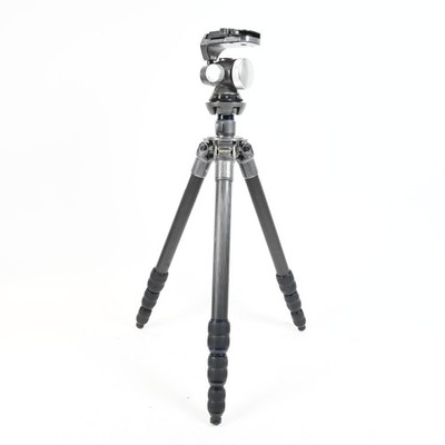 Gitzo G1228 MK2 Reporter Carbon Fiber Tripod Legs w/ G1276M Tripod