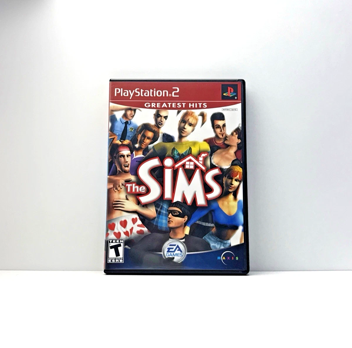 Sony ps2 PlayStation 2 jeu vidéo Les Sims 2 simulation pegi 12 complet