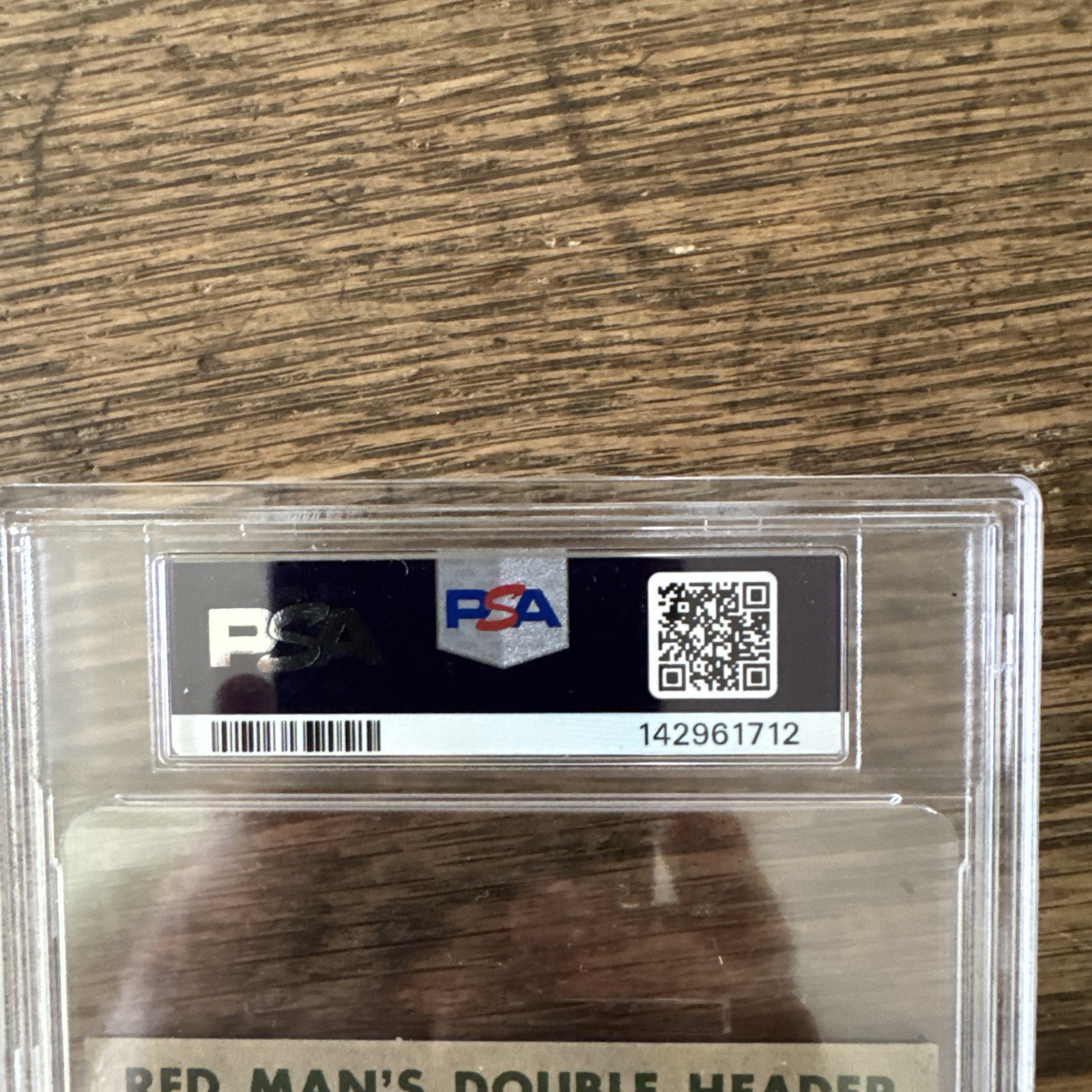 RARE VINTAGE 1952 RED MAN TOBACCO TED WILLIAMS PSA 2 GOOD Centered! HoF Legend view 17