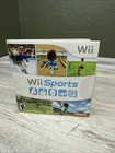 Wii Sports Nintendo Wii CIB Complete w/ Sleeve & Manual Game TESTED Free Ship