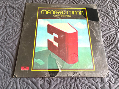 MANFRED MANN CHAPTER 3  ORIGINAL SEALED ''NEVER PLAYED''VINTAGE VINYL RECORD ALBUM