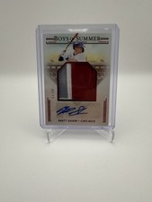 2024 boys of summer Matt Shaw Patch Auto 44/49 #JMS-MS