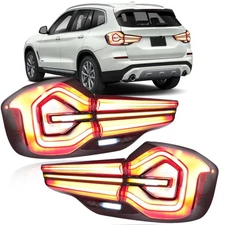 Set LED Tail Light Assembly Rear Brake Lamps For BMW X3 F25 G01 G08 2018-20 2021