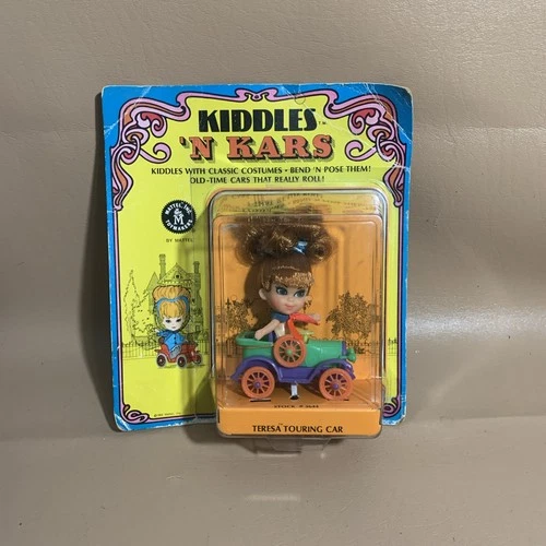 Vintage 1968 Mattel Kiddles N Kars Teresa Touring Car NEW in Package