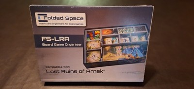 Folded Space Board Game Insert Organizer:  Lost Ruins of Arnak FS-LRA BRAND NEW