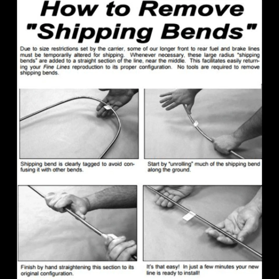 Front Brake Line Kit Fits Chevrolet S10 1998-1999 4WD Steel TKT9802OM - Image 2 of 2