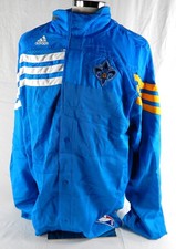 2011-12 New Orleans Hornets Carl Landry #24 Game Used Blue Warm Up Jacket 3XL 6