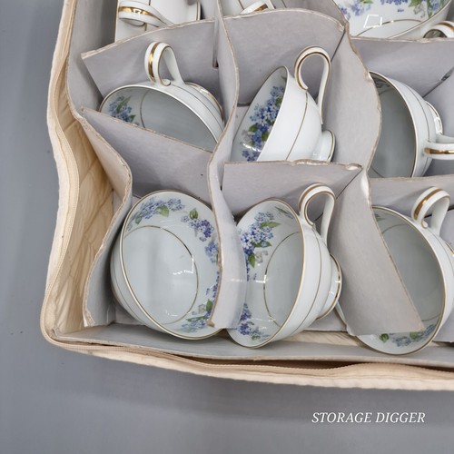 Vintage Noritake Japan Ramona 5203 Tea Coffee Cups Floral Gold Trim Lot of 13 - Picture 3 of 16