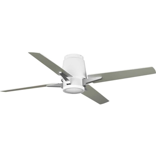 Progress Lighting Ceiling Fans Without Lights 52"W Satin Transitional White - Picture 4 of 10