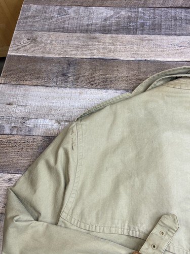 Vintage Burberrys Mens M Nova Check Lined Trench Coat Jacket Beige Cotton Flawed - Picture 11 of 15