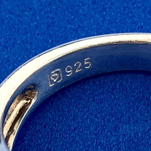 Designer 925 Sterling Silver Rose Quartz Trust Love Harmony Relationship Ring - Picture 10 of 11