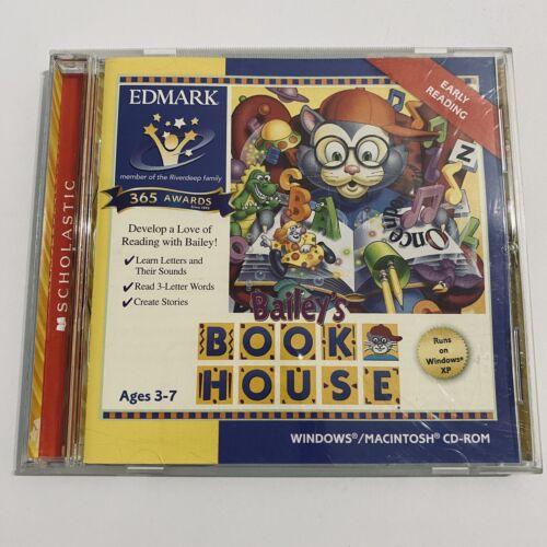 Bailey’s Book House (PC, 2005) Educational Computer Video Game Edmark PC CD-ROM - Picture 2 of 5