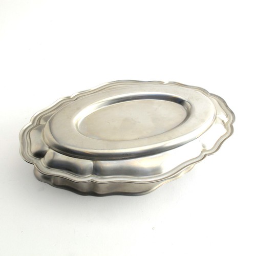Letang & Remy Barco de salsa de acero inoxidable placa base adjunta de colección Inox Francia sin mono - Imagen 6 de 8
