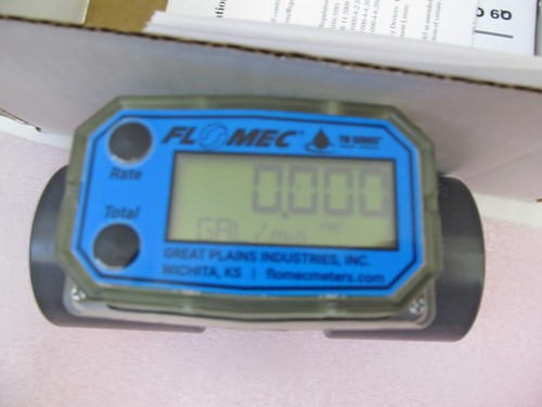 FLOMEC Turbina Misuratore Acqua, Rubinetto 2", 20-200 gpm - SPEDIZIONE VELOCE - Foto 5 di 12