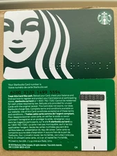 Canada Series Starbucks "GREEN BRAILLE 2020" - #6200 Marker 'I' - New No Value