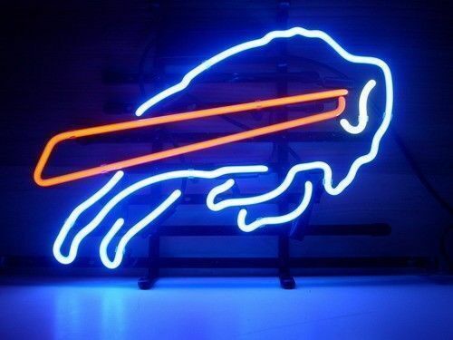 Buffalo Bills Light Neon Sign Beer Bar Gift 14"x10" Lamp 