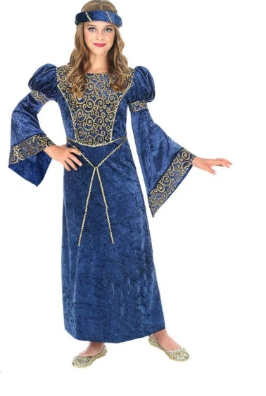 Disfraz Dama Del Renacimiento (Vestido, Tocado) (158 CM / 11-13 Años) Widmann