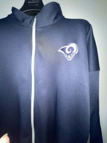 Nfl La Rams Full Zip Jacket. 4xl. This Was Worn Twice. It’s In Great Condition. - Picture 2 of 8