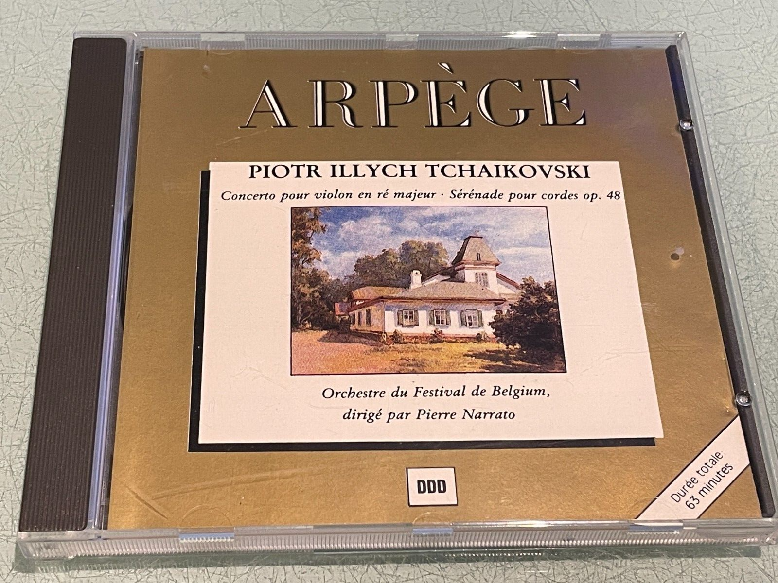 Tchaikovsky - Concert pour Violon - Violin Concerto - CD Album Arpegio - Germany
