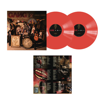 GANG - Sangue e cenere (2022) 2 LP red vinyl pre order