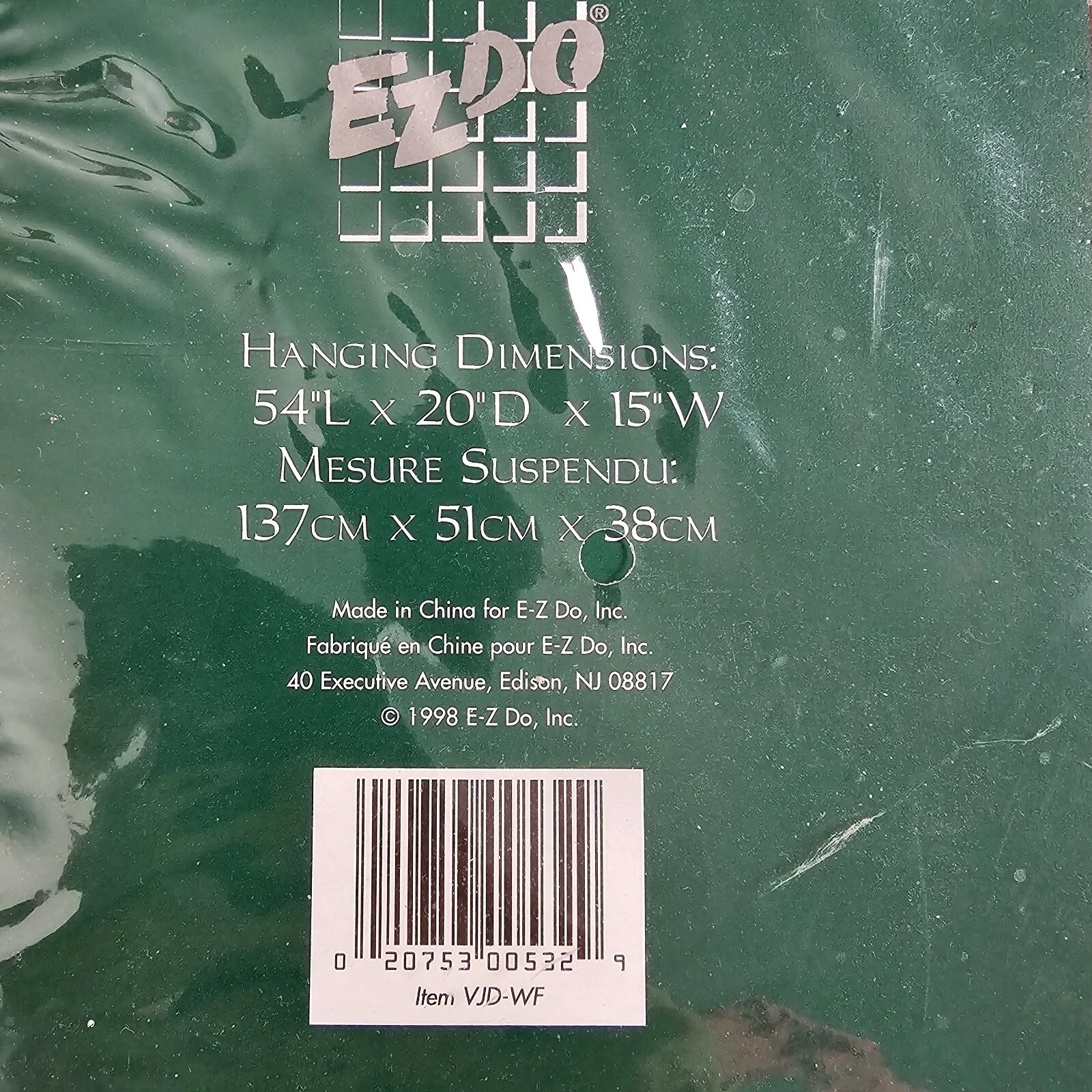 VETEMENTS Tuscany 15" Borsa Abito 38cm Copertura A Vementi