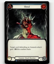 Flesh And Blood Shred (Blue) DYN132 Dynasty Rare