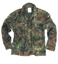 BW Feldbluse Bundeswehr Feldjacke Tarnjacke flecktarn gebraucht