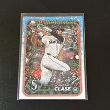 2024 Topps Holiday JONATAN CLASE #H14 Baseball Rookie BLUE JAYS RC