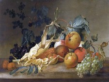 BLACKBERRIES J. Huysum grape fruit Tile Mural Wall Backsplash Art Marble Ceramic