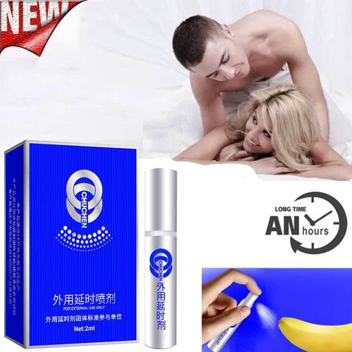 1Pc 2ml Men Penis Anti-Premature Ejaculation Male Erection Prolong Amplify .