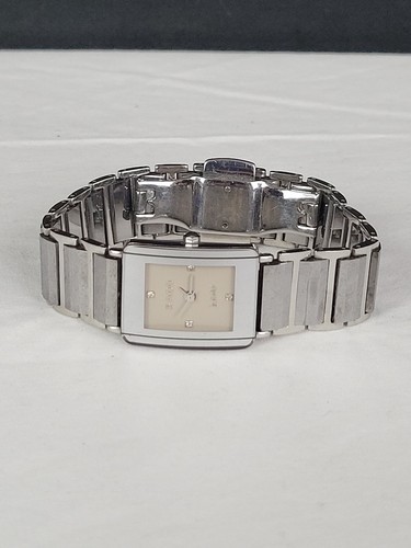 Rado Jubile 153.0281.3 Ceramic Silver Band Silver Diamond Dial Women's Watch - Picture 4 of 8