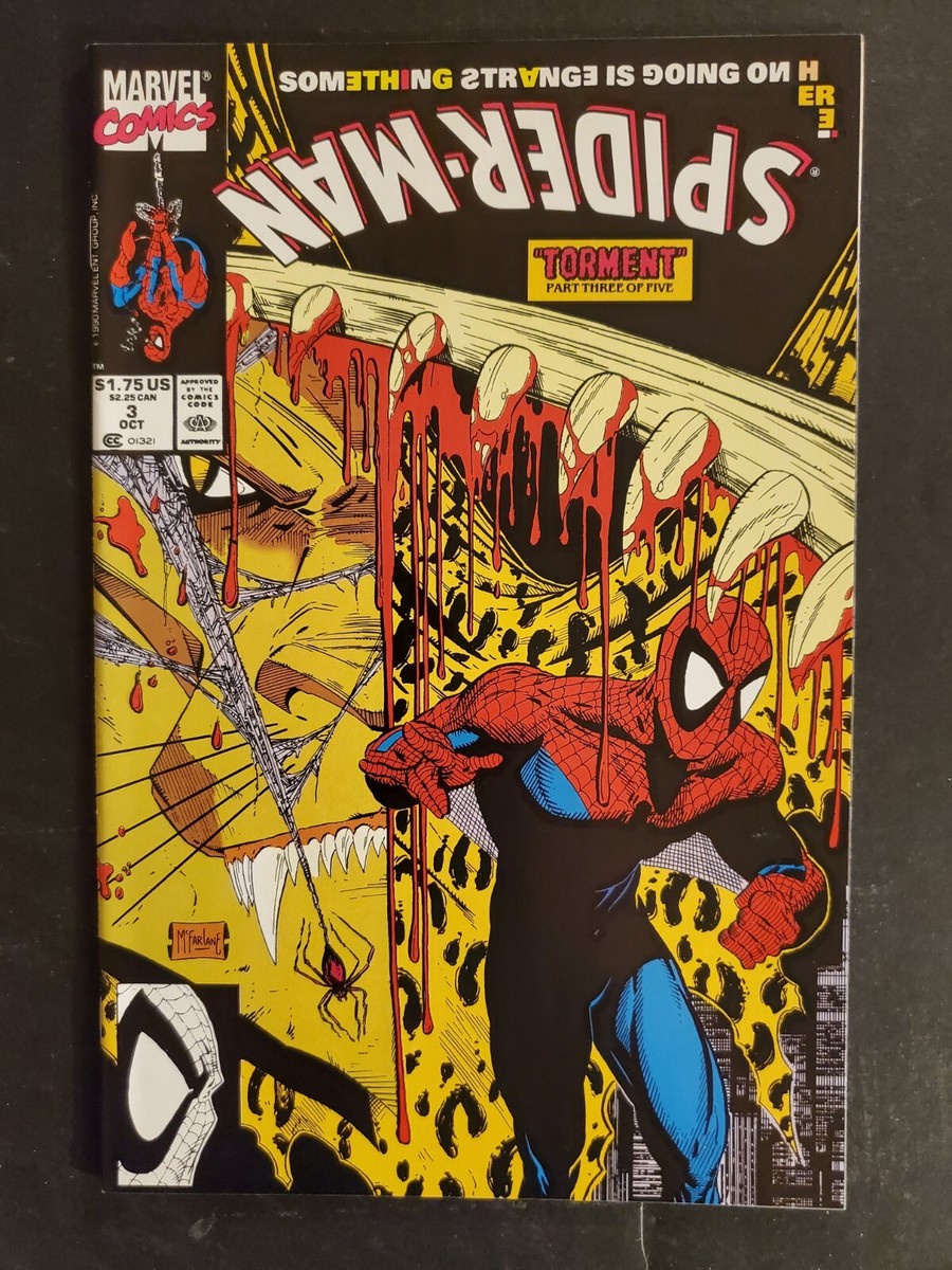 Spider-Man #3 (October 1990, Marvel) Torment #3 of 5, Todd