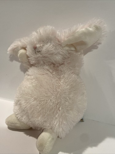 Bunnies By The Bay IttyBit Bunny White Plush Shaggy Soft Toy Stuffed 7" - Picture 4 of 13