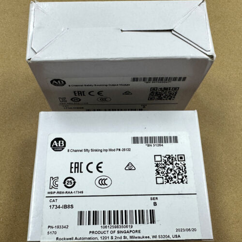NEW Allen-Bradley 1734-OB8 1734-OB8S 1734-IB8 1734-IB8S Free Shipping US Stock - Picture 8 of 11