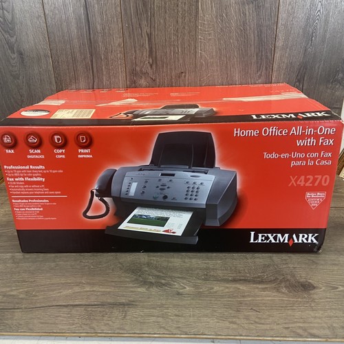 Lexmark X4270 All-In-One Inkjet Printer 19 ppm SCAN FAX PRINT COPY Free Shipping - 第 2/5 張圖片
