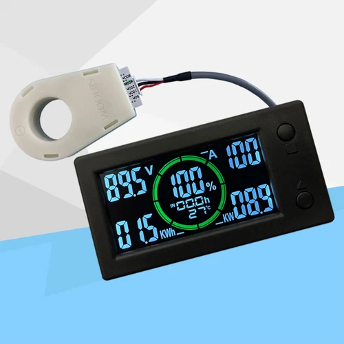 Neu Digital Voltmeter Amperemeter Bluetooth Batterie Monitor Kapazität Leistung - Bild 1 von 14