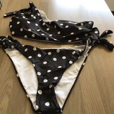 JFan polka dot bikini size S 6-8 .